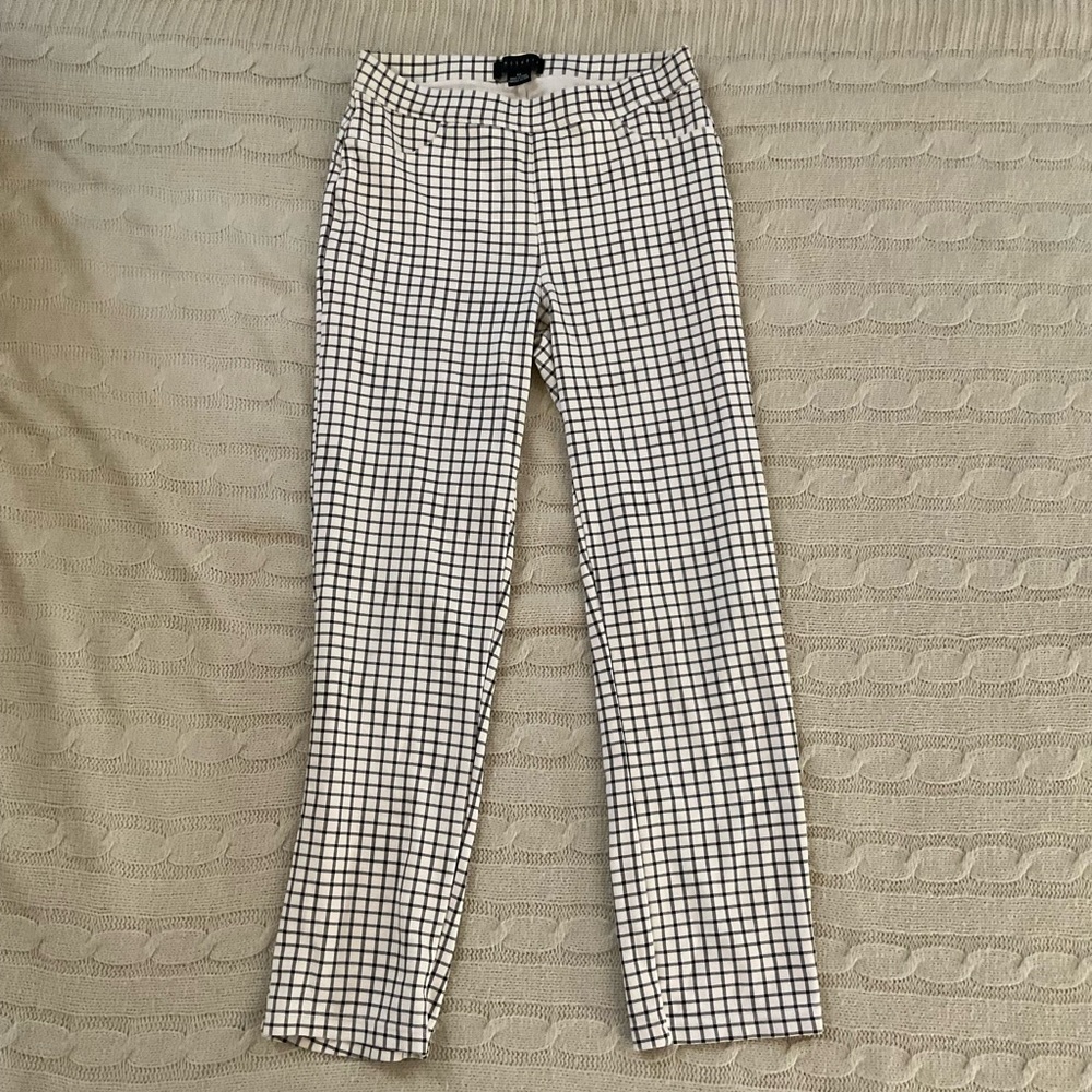 Sanctuary Monochrome Checkered Trousers